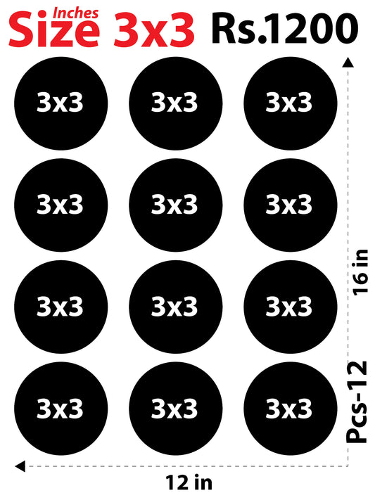 3x3 Pcs-12